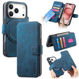 CaseNeo MagSafe RFID Anti-theft Retro Leather Phone Case, For iPhone 18 / 17, For iPhone 18 Pro / 17 Pro, For iPhone 18 Pro Max / 17 Pro Max, For iPhone 17e / 16e, For iPhone Air, For iPhone 16 Pro Max, For iPhone 16 Pro, For iPhone 16 Plus