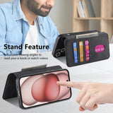 CaseNeo MagSafe RFID Anti-theft Retro Leather Phone Case, For iPhone 18 / 17, For iPhone 18 Pro / 17 Pro, For iPhone 18 Pro Max / 17 Pro Max, For iPhone 17e / 16e, For iPhone Air, For iPhone 16 Pro Max, For iPhone 16 Pro, For iPhone 16 Plus