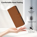 Skin Feel Solid Color Leather Phone Case with Lanyard, For iPhone 17 Pro, For iPhone 17
