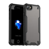 Armor Glaze PC Hybrid TPU Phone Case, For iPhone 8 Plus, For iPhone 8, For iPhone 7 Plus, For iPhone 7