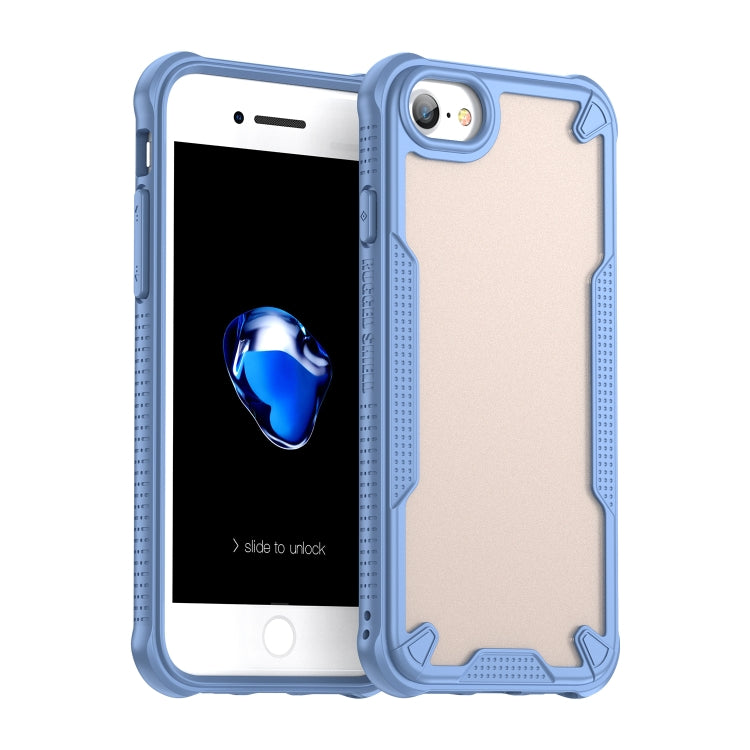 Armor Glaze PC Hybrid TPU Phone Case, For iPhone 8 Plus, For iPhone 8, For iPhone 7 Plus, For iPhone 7