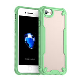 Armor Glaze PC Hybrid TPU Phone Case, For iPhone 8 Plus, For iPhone 8, For iPhone 7 Plus, For iPhone 7