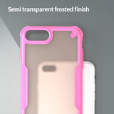 Armor Glaze PC Hybrid TPU Phone Case, For iPhone 8 Plus, For iPhone 8, For iPhone 7 Plus, For iPhone 7