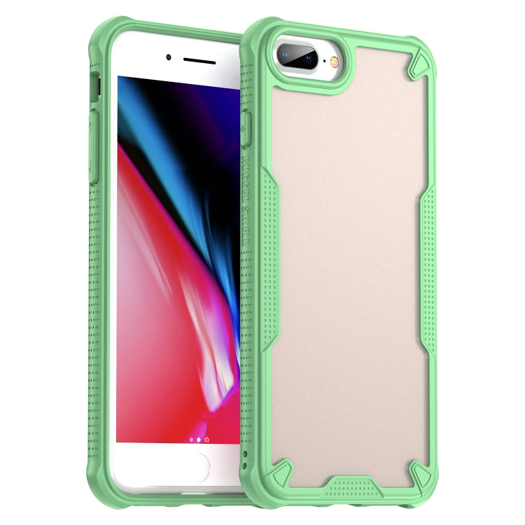 Armor Glaze PC Hybrid TPU Phone Case, For iPhone 8 Plus, For iPhone 8, For iPhone 7 Plus, For iPhone 7