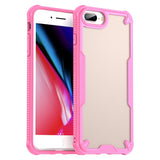 Armor Glaze PC Hybrid TPU Phone Case, For iPhone 8 Plus, For iPhone 8, For iPhone 7 Plus, For iPhone 7