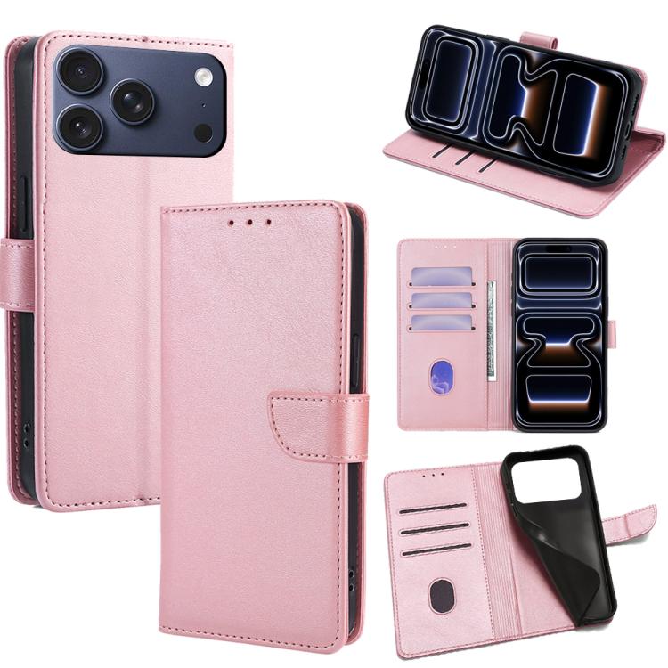 Calf Texture Buckle Flip Leather Phone Case, For iPhone 17 Pro Max, For iPhone 17 Pro, For iPhone 17, For iPhone Air, For iPhone 16 Pro Max, For iPhone 16 Pro, For iPhone 16 Plus, For iPhone 16