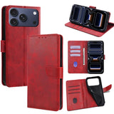 Calf Texture Buckle Flip Leather Phone Case, For iPhone 17 Pro Max, For iPhone 17 Pro, For iPhone 17, For iPhone Air, For iPhone 16 Pro Max, For iPhone 16 Pro, For iPhone 16 Plus, For iPhone 16