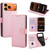 Calf Texture Buckle Flip Leather Phone Case, For iPhone 17 Pro Max, For iPhone 17 Pro, For iPhone 17, For iPhone Air, For iPhone 16 Pro Max, For iPhone 16 Pro, For iPhone 16 Plus, For iPhone 16