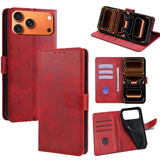 Calf Texture Buckle Flip Leather Phone Case, For iPhone 17 Pro Max, For iPhone 17 Pro, For iPhone 17, For iPhone Air, For iPhone 16 Pro Max, For iPhone 16 Pro, For iPhone 16 Plus, For iPhone 16