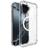 IMAK Space Shield PC + TPU Airbag Shockproof MagSafe Phone Case, For iPhone 17 Pro Max, For iPhone 17 Pro, For iPhone 17, For iPhone Air, For iPhone 16 Pro, For iPhone 16