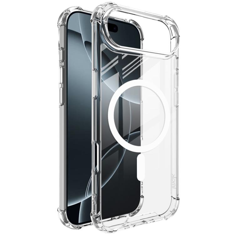 IMAK Space Shield PC + TPU Airbag Shockproof MagSafe Phone Case, For iPhone 17 Pro Max, For iPhone 17 Pro, For iPhone 17, For iPhone Air, For iPhone 16 Pro, For iPhone 16