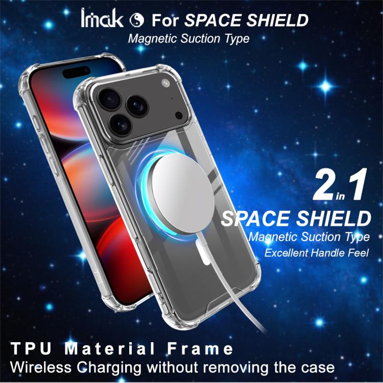IMAK Space Shield PC + TPU Airbag Shockproof MagSafe Phone Case, For iPhone 17 Pro Max, For iPhone 17 Pro, For iPhone Air, For iPhone 16 Pro, For iPhone 16