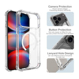 IMAK Space Shield PC + TPU Airbag Shockproof MagSafe Phone Case, For iPhone 17 Pro Max, For iPhone 17 Pro, For iPhone 17, For iPhone Air, For iPhone 16 Pro, For iPhone 16