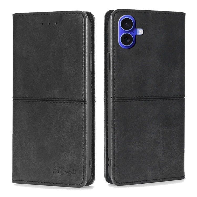 Cow Texture Magnetic Leather Phone Case, For iPhone 17 Pro Max, For iPhone 17 Pro, For iPhone 17, For iPhone Air, For iPhone 16 Pro Max, For iPhone 16 Pro, For iPhone 16 Plus, For iPhone 16