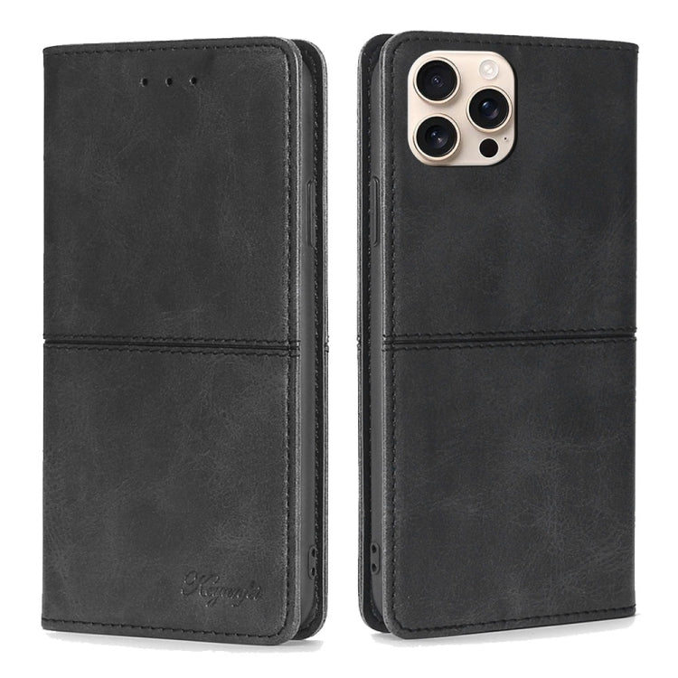 Cow Texture Magnetic Leather Phone Case, For iPhone 17 Pro Max, For iPhone 17 Pro, For iPhone 17, For iPhone Air, For iPhone 16 Pro Max, For iPhone 16 Pro, For iPhone 16 Plus, For iPhone 16