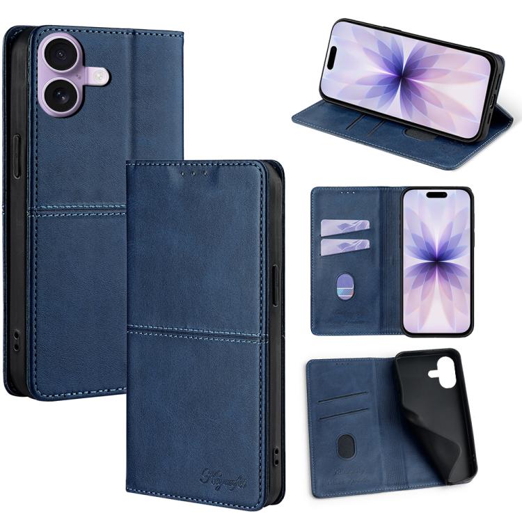 Cow Texture Magnetic Leather Phone Case, For iPhone 17 Pro Max, For iPhone 17 Pro, For iPhone 17, For iPhone Air, For iPhone 16 Pro Max, For iPhone 16 Pro, For iPhone 16 Plus, For iPhone 16