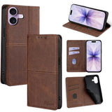 Cow Texture Magnetic Leather Phone Case, For iPhone 17 Pro Max, For iPhone 17 Pro, For iPhone 17, For iPhone Air, For iPhone 16 Pro Max, For iPhone 16 Pro, For iPhone 16 Plus, For iPhone 16