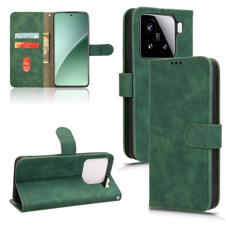 Skin Feel Magnetic Flip Leather Phone Case, For Xiaomi Poco F7 Pro / F7 Ultra, For Xiaomi 15 Ultra, For Xiaomi Poco X7 Pro / Redmi Turbo 4, For Xiaomi Poco M7 Pro 5G, For Xiaomi 15 Pro, For Xiaomi 15