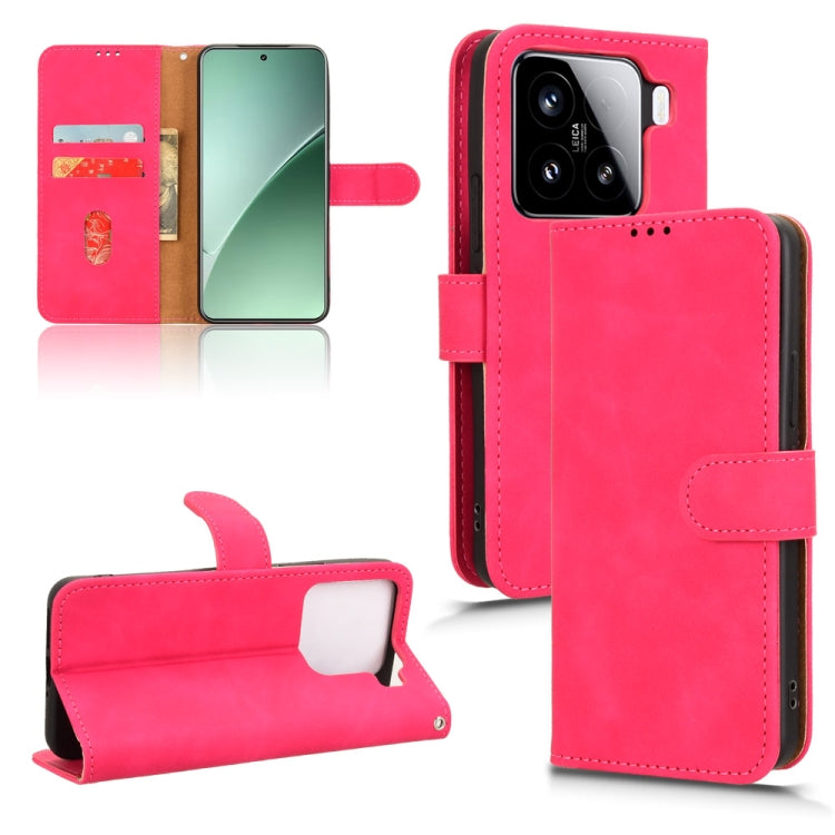 Skin Feel Magnetic Flip Leather Phone Case, For Xiaomi Poco F7 Pro / F7 Ultra, For Xiaomi 15 Ultra, For Xiaomi Poco X7 Pro / Redmi Turbo 4, For Xiaomi Poco M7 Pro 5G, For Xiaomi 15 Pro, For Xiaomi 15