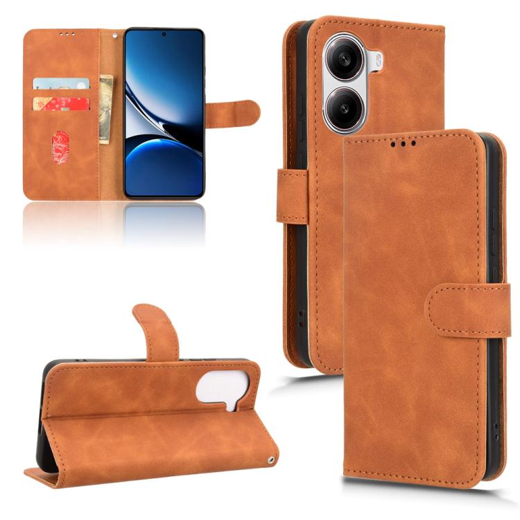 Skin Feel Magnetic Flip Leather Phone Case, For Xiaomi Poco F7 Pro / F7 Ultra, For Xiaomi 15 Ultra, For Xiaomi Poco X7 Pro / Redmi Turbo 4, For Xiaomi Poco M7 Pro 5G, For Xiaomi 15 Pro, For Xiaomi 15