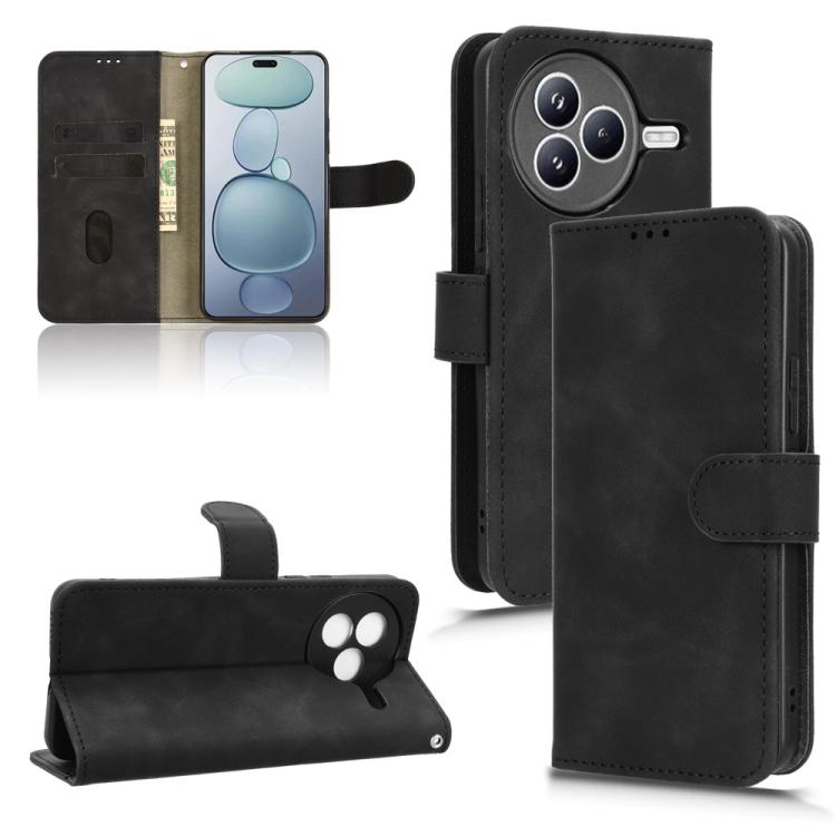 Skin Feel Magnetic Flip Leather Phone Case, For Xiaomi Civi 5 Pro 5G, For Xiaomi Poco C71 / Redmi A5 4G 171.7mm, For Xiaomi Poco F7 Pro / F7 Ultra, For Xiaomi 15 Ultra, For Xiaomi Poco X7 Pro / Redmi Turbo 4, For Xiaomi Poco M7 Pro 5G, For Xiaomi 15 Pr...