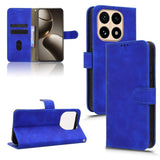 Skin Feel Magnetic Flip Leather Phone Case, For Xiaomi 17T 5G, For Xiaomi 17 Pro Max, For Xiaomi 17 Pro, For Xiaomi 17, For Xiaomi Poco M7 4G 171mm, For Xiaomi 15T Pro 5G, For Xiaomi 15T 5G, For Xiaomi Civi 5 Pro 5G                                     ...