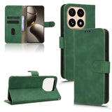 Skin Feel Magnetic Flip Leather Phone Case, For Xiaomi 17T 5G, For Xiaomi 17 Pro Max, For Xiaomi 17 Pro, For Xiaomi 17, For Xiaomi Poco M7 4G 171mm, For Xiaomi 15T Pro 5G, For Xiaomi 15T 5G, For Xiaomi Civi 5 Pro 5G                                     ...