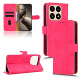 Skin Feel Magnetic Flip Leather Phone Case, For Xiaomi 17T 5G, For Xiaomi 17 Pro Max, For Xiaomi 17 Pro, For Xiaomi 17, For Xiaomi Poco M7 4G 171mm, For Xiaomi 15T Pro 5G, For Xiaomi 15T 5G, For Xiaomi Civi 5 Pro 5G                                     ...