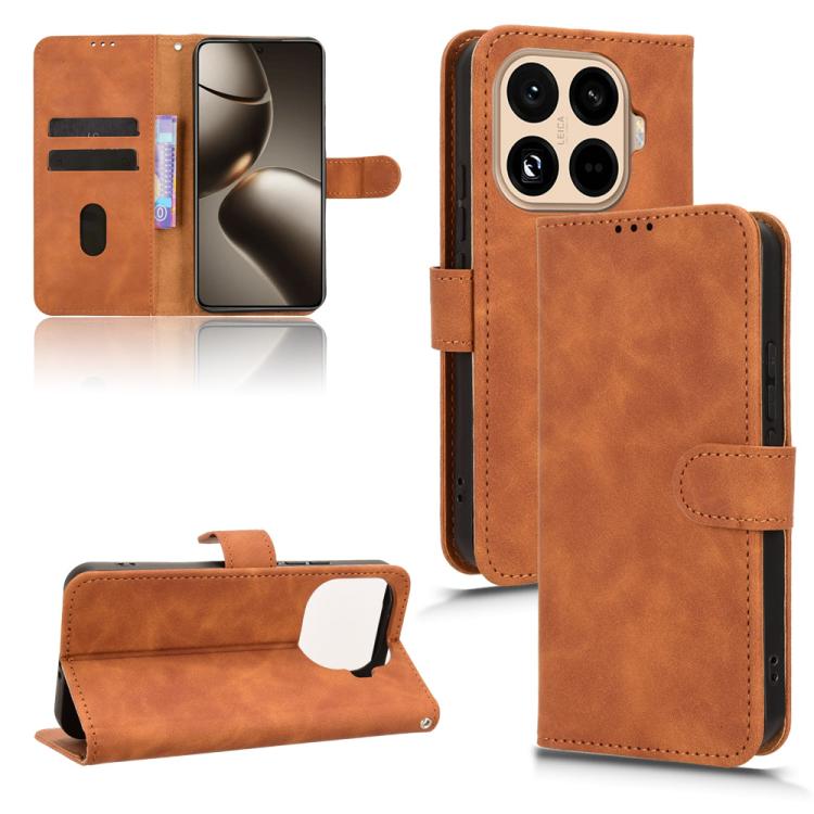 Skin Feel Magnetic Flip Leather Phone Case, For Xiaomi 17T 5G, For Xiaomi 17 Pro Max, For Xiaomi 17 Pro, For Xiaomi 17, For Xiaomi Poco M7 4G 171mm, For Xiaomi 15T Pro 5G, For Xiaomi 15T 5G, For Xiaomi Civi 5 Pro 5G                                     ...