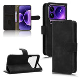 Skin Feel Magnetic Flip Leather Phone Case, For Xiaomi 17T 5G, For Xiaomi 17 Pro Max, For Xiaomi 17 Pro, For Xiaomi 17, For Xiaomi Poco M7 4G 171mm, For Xiaomi 15T Pro 5G, For Xiaomi 15T 5G, For Xiaomi Civi 5 Pro 5G                                     ...