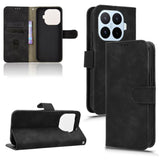 Skin Feel Magnetic Flip Leather Phone Case, For Xiaomi 17T 5G, For Xiaomi 17 Pro Max, For Xiaomi 17 Pro, For Xiaomi 17, For Xiaomi Poco M7 4G 171mm, For Xiaomi 15T Pro 5G, For Xiaomi 15T 5G, For Xiaomi Civi 5 Pro 5G                                     ...