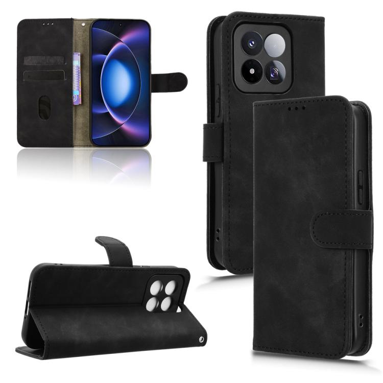 Skin Feel Magnetic Flip Leather Phone Case, For Xiaomi Poco C95 Pro, For Xiaomi 17 Max 5G, For Xiaomi 17T 5G, For Xiaomi 17 Pro Max, For Xiaomi 17 Pro, For Xiaomi 17, For Xiaomi Poco M7 4G 171mm, For Xiaomi 15T Pro 5G, For Xiaomi 15T 5G
