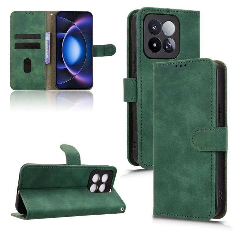 Skin Feel Magnetic Flip Leather Phone Case, For Xiaomi Poco C95 Pro, For Xiaomi 17 Max 5G, For Xiaomi 17T 5G, For Xiaomi 17 Pro Max, For Xiaomi 17 Pro, For Xiaomi 17, For Xiaomi Poco M7 4G 171mm, For Xiaomi 15T Pro 5G, For Xiaomi 15T 5G