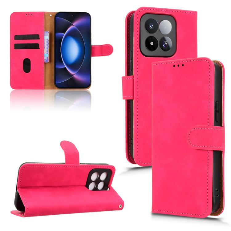 Skin Feel Magnetic Flip Leather Phone Case, For Xiaomi Poco C95 Pro, For Xiaomi 17 Max 5G, For Xiaomi 17T 5G, For Xiaomi 17 Pro Max, For Xiaomi 17 Pro, For Xiaomi 17, For Xiaomi Poco M7 4G 171mm, For Xiaomi 15T Pro 5G, For Xiaomi 15T 5G