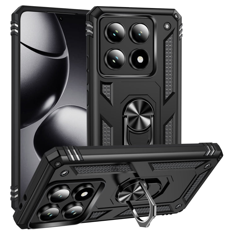 Shockproof TPU + PC Phone Case with Holder, For Xiaomi 17 Pro Max, For Xiaomi 17 Pro, For Xiaomi 17, For Xiaomi 15 Pro, For Xiaomi 15, For Xiaomi 14T Pro, For Xiaomi 14T