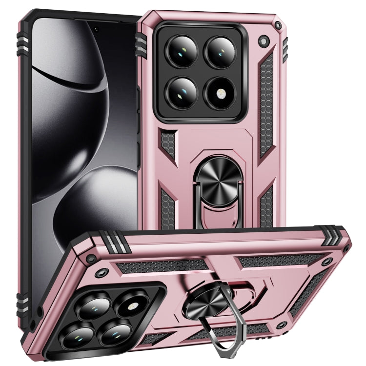 Shockproof TPU + PC Phone Case with Holder, For Xiaomi 17 Pro Max, For Xiaomi 17 Pro, For Xiaomi 17, For Xiaomi 15 Pro, For Xiaomi 15, For Xiaomi 14T Pro, For Xiaomi 14T