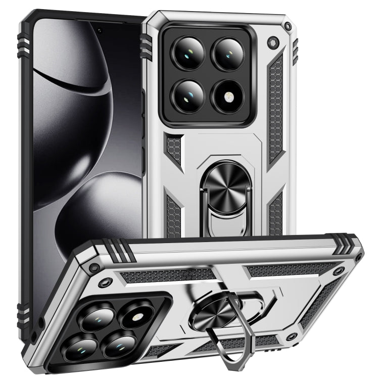 Shockproof TPU + PC Phone Case with Holder, For Xiaomi 17 Pro Max, For Xiaomi 17 Pro, For Xiaomi 17, For Xiaomi 15 Pro, For Xiaomi 15, For Xiaomi 14T Pro, For Xiaomi 14T