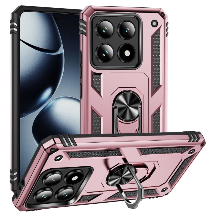 Shockproof TPU + PC Phone Case with Holder, For Xiaomi 17 Pro Max, For Xiaomi 17 Pro, For Xiaomi 17, For Xiaomi 15 Pro, For Xiaomi 15, For Xiaomi 14T Pro, For Xiaomi 14T
