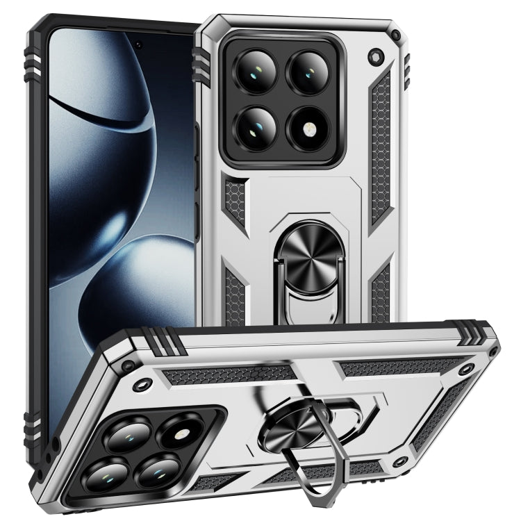 Shockproof TPU + PC Phone Case with Holder, For Xiaomi 17 Pro Max, For Xiaomi 17 Pro, For Xiaomi 17, For Xiaomi 15 Pro, For Xiaomi 15, For Xiaomi 14T Pro, For Xiaomi 14T