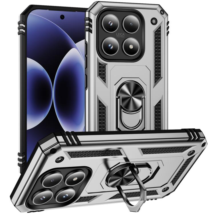 Shockproof TPU + PC Phone Case with Holder, For Xiaomi 17 Pro Max, For Xiaomi 17 Pro, For Xiaomi 17, For Xiaomi 15 Pro, For Xiaomi 15, For Xiaomi 14T Pro, For Xiaomi 14T