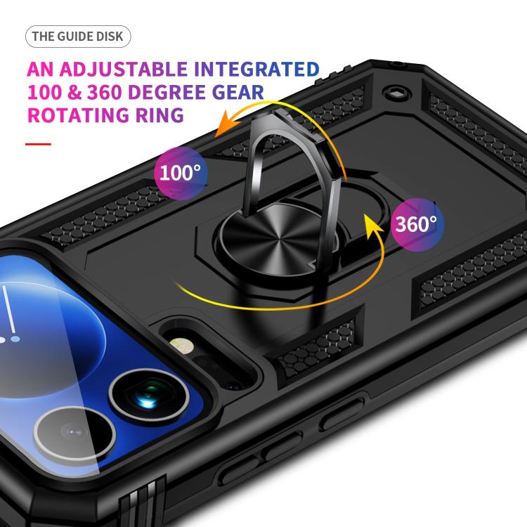 Shockproof TPU + PC Phone Case with Holder, For Xiaomi 17 Pro Max, For Xiaomi 17 Pro, For Xiaomi 17, For Xiaomi 15 Pro, For Xiaomi 15, For Xiaomi 14T Pro, For Xiaomi 14T