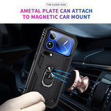 Shockproof TPU + PC Phone Case with Holder, For Xiaomi 17 Pro Max, For Xiaomi 17 Pro, For Xiaomi 17, For Xiaomi 15 Pro, For Xiaomi 15, For Xiaomi 14T Pro, For Xiaomi 14T