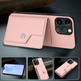 Button Card Bag RFID Anti-theft Phone Case, For iPhone 15 Pro Max, For iPhone 15 Pro, For iPhone 15 Plus, For iPhone 15, For iPhone 14 Plus, For iPhone 14, For iPhone 14 Pro, For iPhone 14 Pro Max