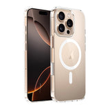 Camera Control AI Button Full Coverage MagSafe Magnetic Clear Phone Case, For iPhone 17 Pro Max, For iPhone 17 Pro, For iPhone 17, For iPhone Air, For iPhone 16 Pro Max, For iPhone 16 Pro, For iPhone 16 Plus, For iPhone 16
