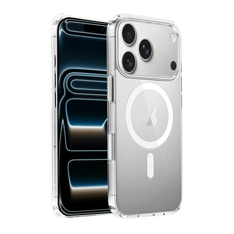 Camera Control AI Button Full Coverage MagSafe Magnetic Clear Phone Case, For iPhone 17 Pro Max, For iPhone 17 Pro, For iPhone 17, For iPhone Air, For iPhone 16 Pro Max, For iPhone 16 Pro, For iPhone 16 Plus, For iPhone 16