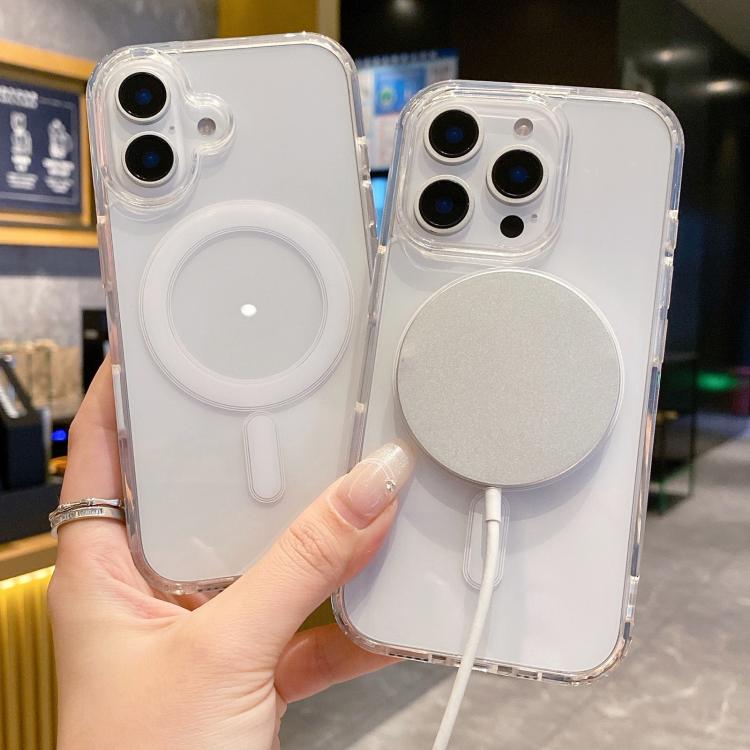 Camera Control AI Button Full Coverage MagSafe Magnetic Clear Phone Case, For iPhone 17 Pro Max, For iPhone 17 Pro, For iPhone 17, For iPhone Air, For iPhone 16 Pro Max, For iPhone 16 Pro, For iPhone 16 Plus, For iPhone 16