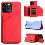Skin Feel Four Card Slots Phone Case with Wrist Strap, For iPhone 7 / 8 / SE 2020 2022, For iPhone 13 Pro Max, For iPhone 13 Pro, For iPhone 13, For iPhone 13 mini, For iPhone 12, For iPhone 12 Pro Max, For iPhone 12 Pro