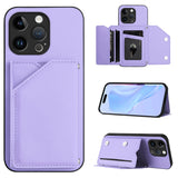 Skin Feel Four Card Slots Phone Case with Wrist Strap, For iPhone 15 Pro Max, For iPhone 15 Pro, For iPhone 15 Plus, For iPhone 15, For iPhone 14 Plus, For iPhone 14, For iPhone 14 Pro, For iPhone 14 Pro Max