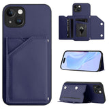 Skin Feel Four Card Slots Phone Case with Wrist Strap, For iPhone 15 Pro Max, For iPhone 15 Pro, For iPhone 15 Plus, For iPhone 15, For iPhone 14 Plus, For iPhone 14, For iPhone 14 Pro, For iPhone 14 Pro Max