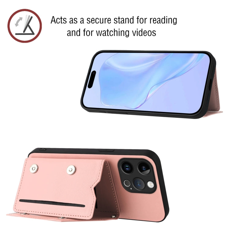 Skin Feel Four Card Slots Phone Case with Wrist Strap, For iPhone 15 Pro Max, For iPhone 15 Pro, For iPhone 15 Plus, For iPhone 15, For iPhone 14 Plus, For iPhone 14, For iPhone 14 Pro, For iPhone 14 Pro Max